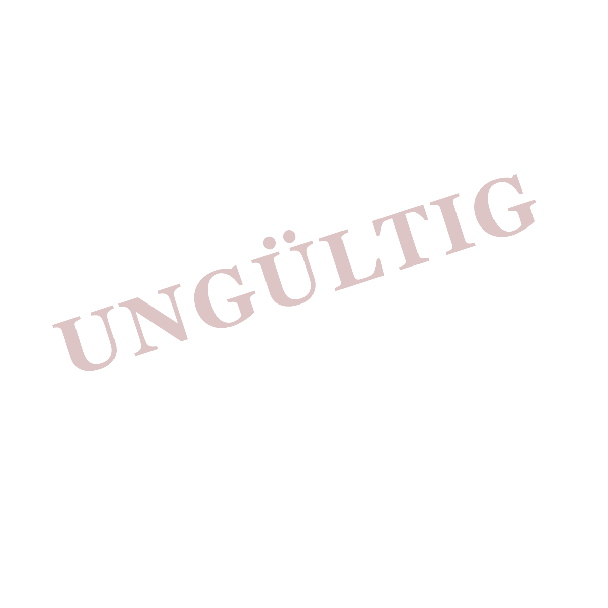 UNGÜLTIG Stempel Generator — Live-Vorschau