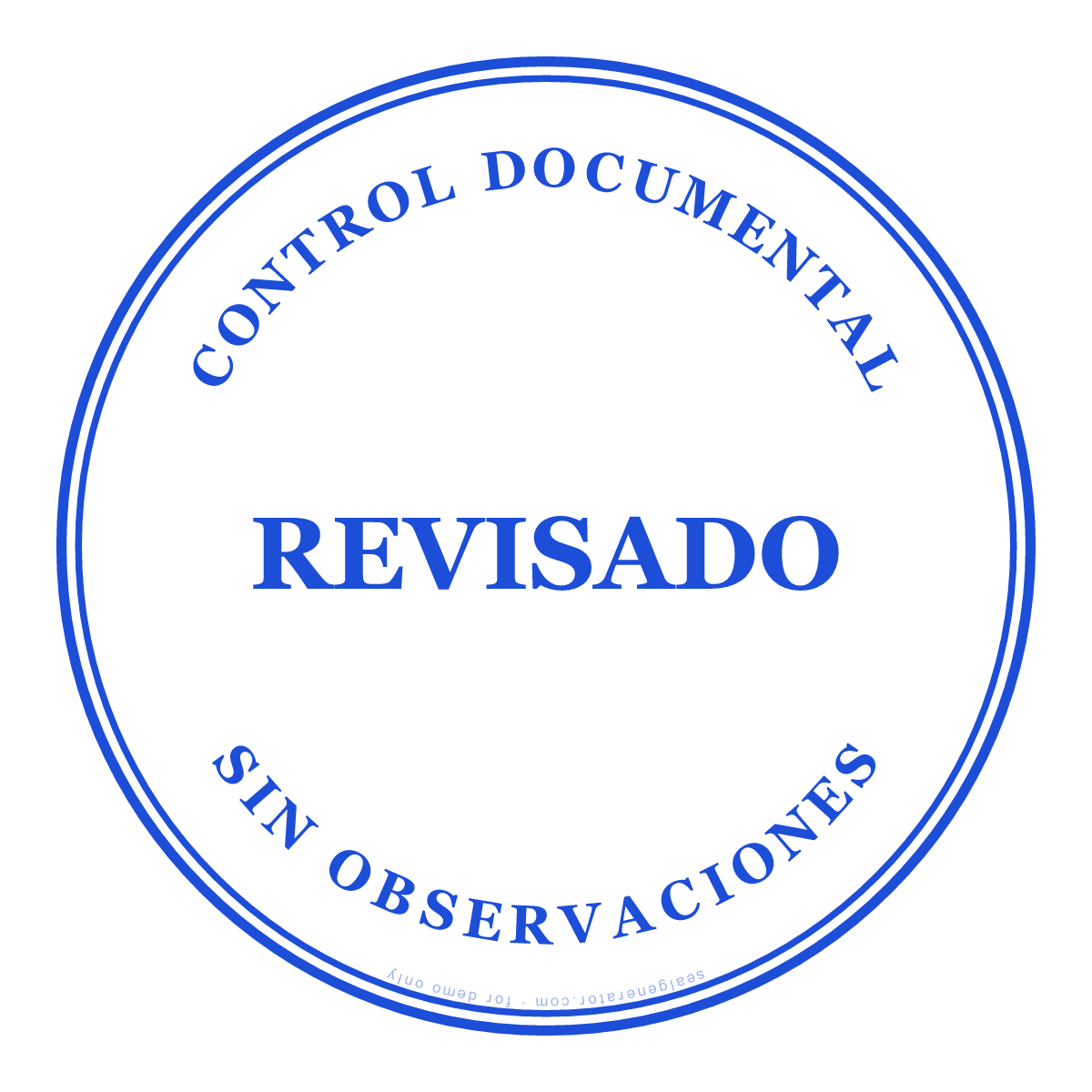 Generador de sello REVISADO — Vista previa