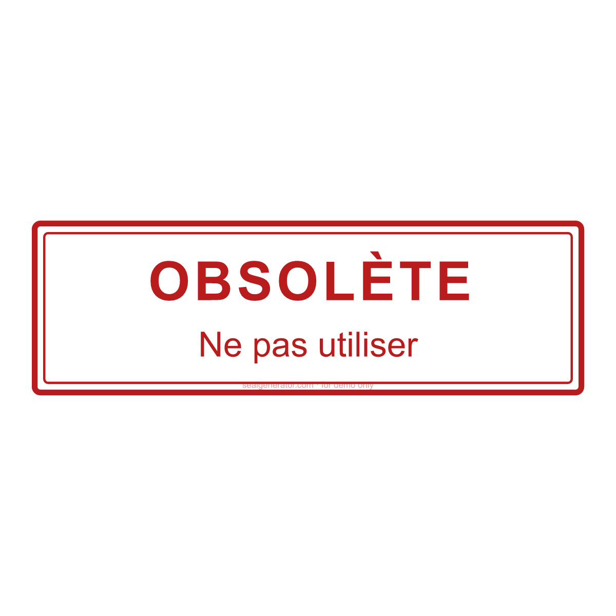 Créer un tampon OBSOLÈTE — Aperçu en direct