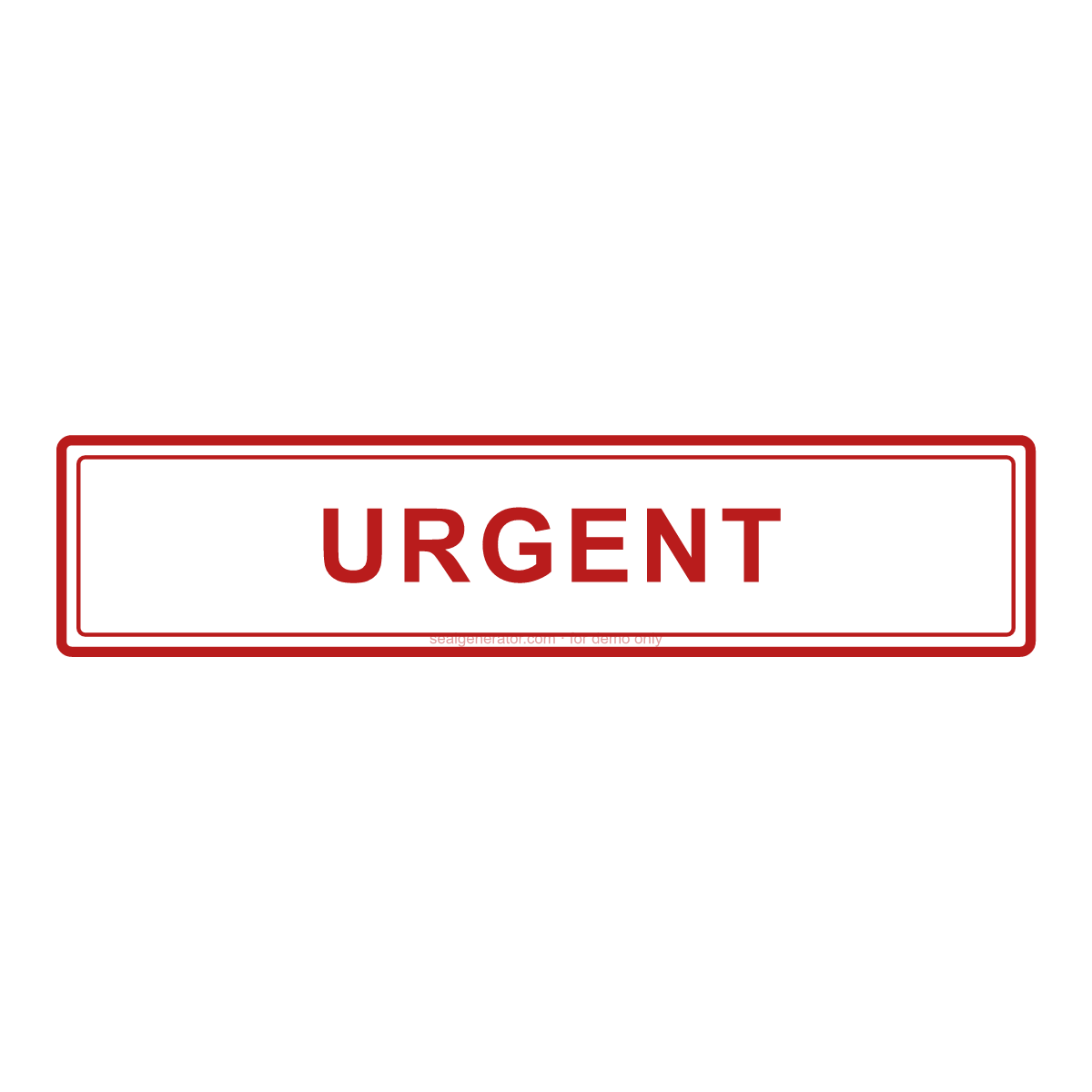 Créer un tampon URGENT — Aperçu en direct
