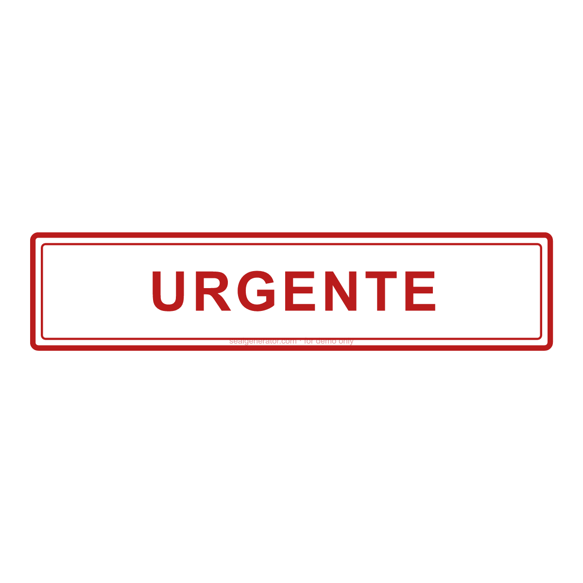Criar carimbo URGENTE — Prévia ao vivo