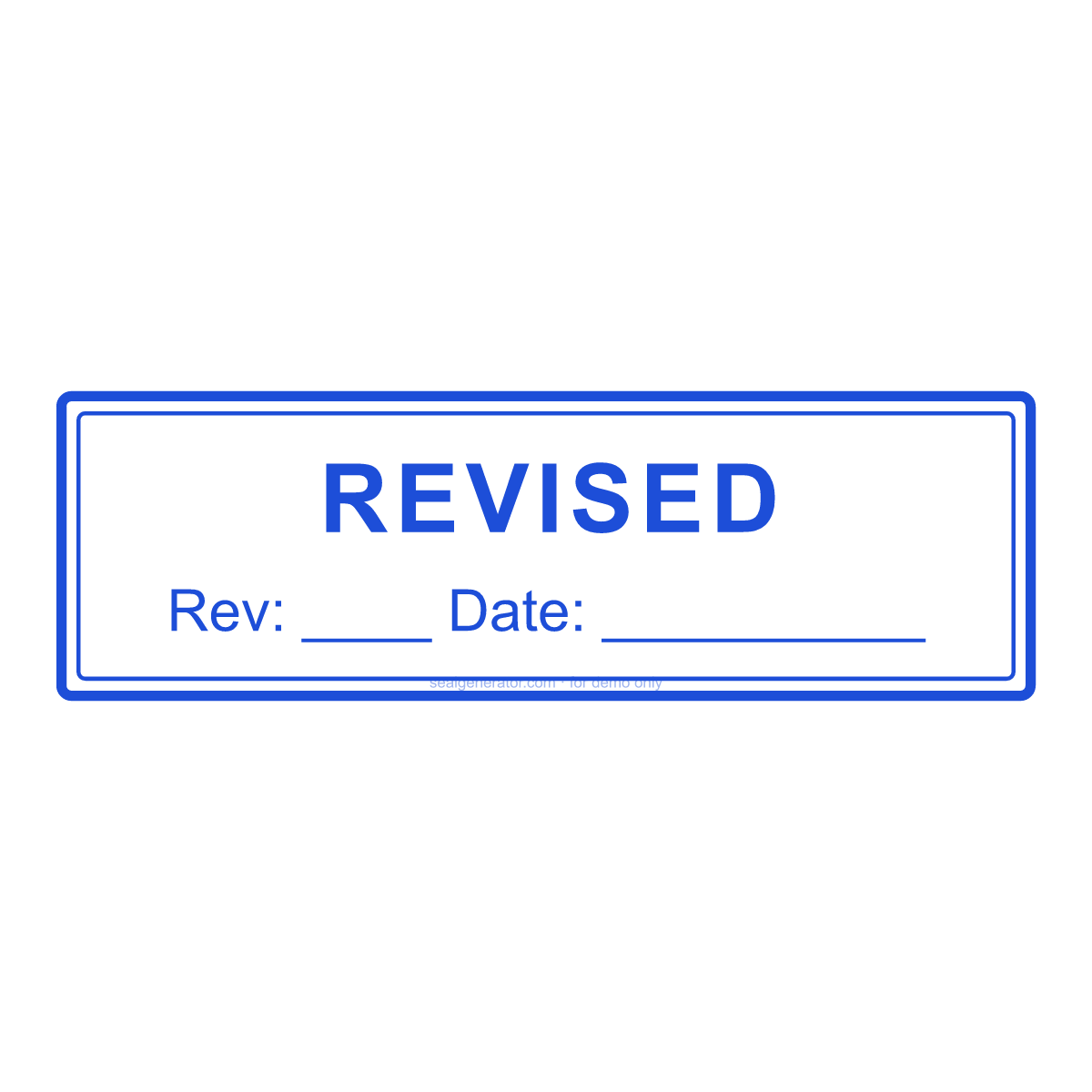 Revised Stamp Generator — Live preview